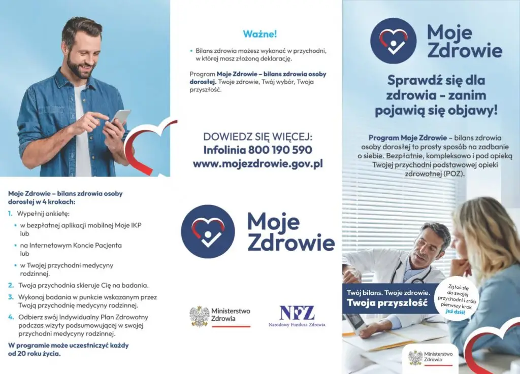 Moje zdrowie - ulotka long str 1
